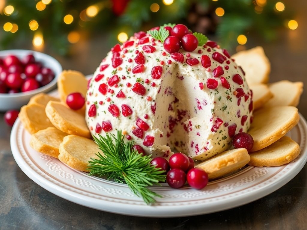 10 Festive Cranberry Cheese Ball Ideas