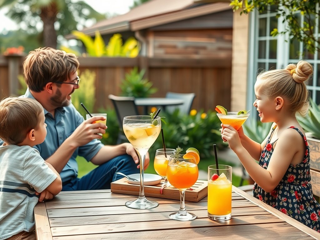 7 Easy Fun Mocktails Drinks for Each Day of the Week