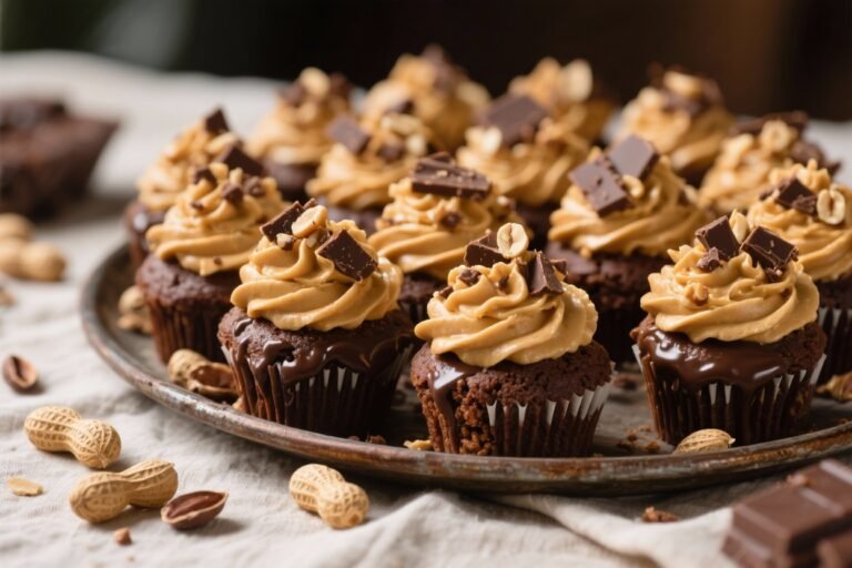 5 Mom’s Favorite Chocolate Peanut Butter Cupcake Recipes