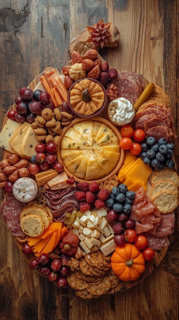 fall_pumpkin_charcuterie_board