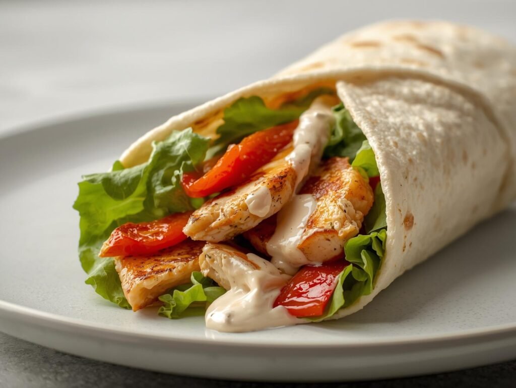 roasted_pepper_chicken_wrap