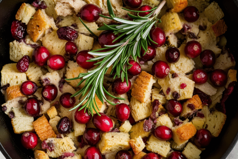 Cranberry Rosemary Stuffing
