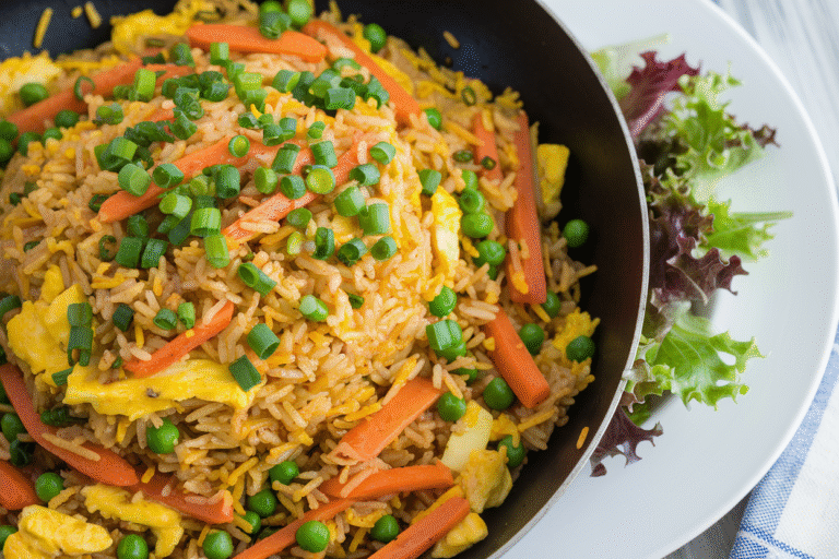 Tumeric Carrot Fried Rice