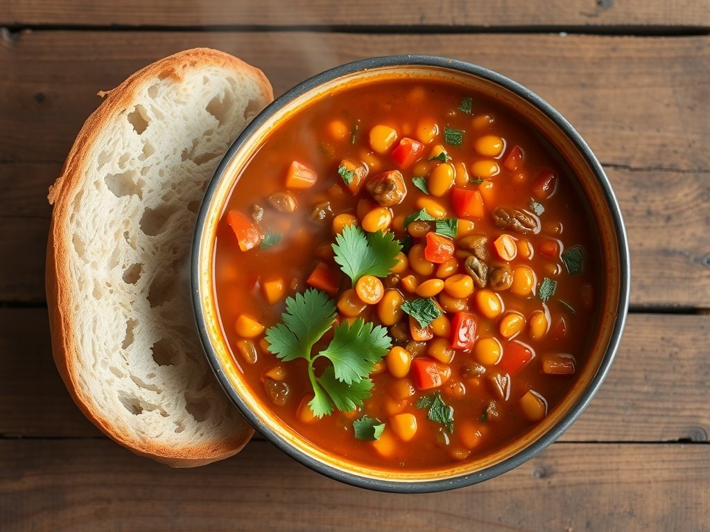 high_fiber_spicy_lentil_soup