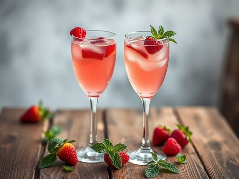 Valentine’s Love Potion Fizzy Heartbreak Mocktail