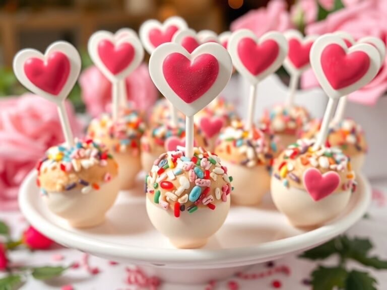 Love Bug Valentines Cake Pops Ideas For Gifting