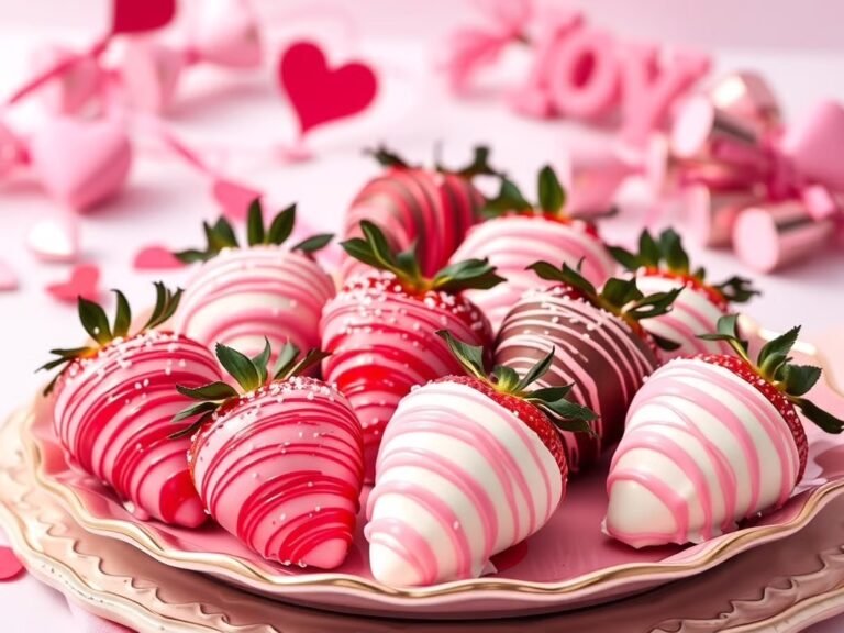 Valentine’s Day Chocolate Covered Strawberries