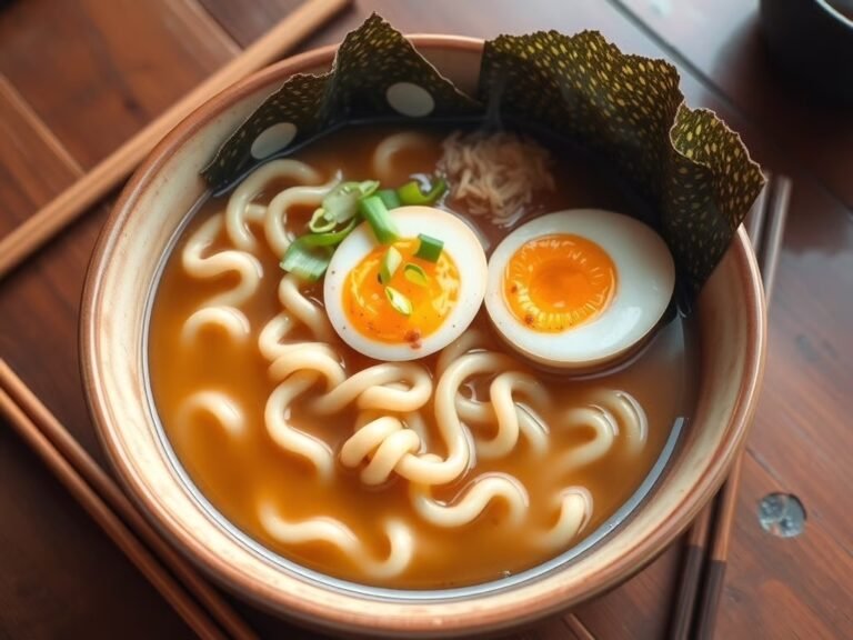 Soul-Warming Pork Broth Ramen – Anime-Inspired Comfort Bowl