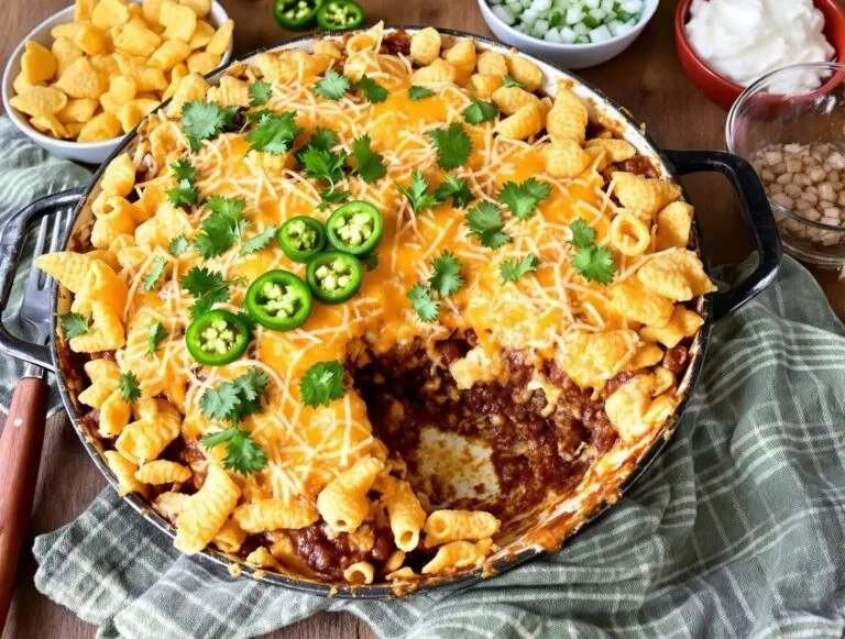 Texas Frito Pie Recipe Made With Chili Cheese and Crunchy Fritos