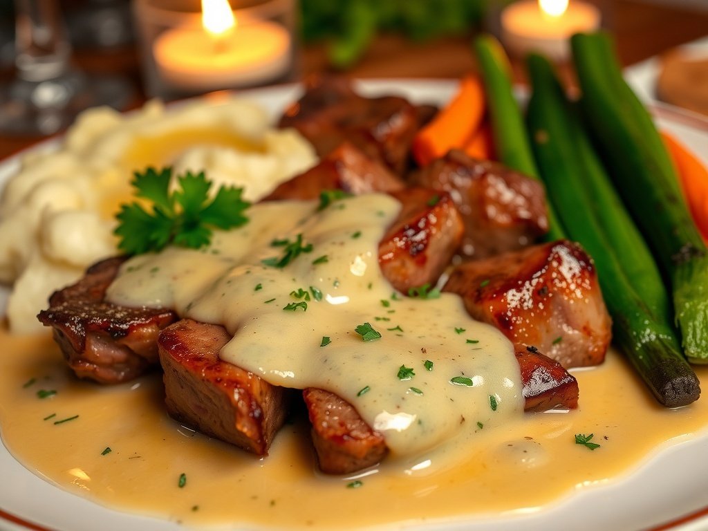 creamy_garlic_steak_bites