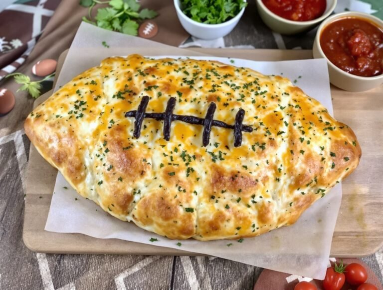 football_shaped_garlic-cheesy_bread