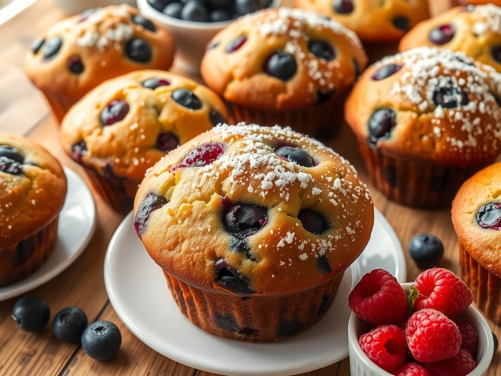 blueberry_raspberry_muffins
